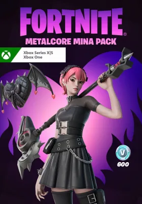 Fortnite - Metalcore Mina Pack + 600 V-Bucks (DLC)